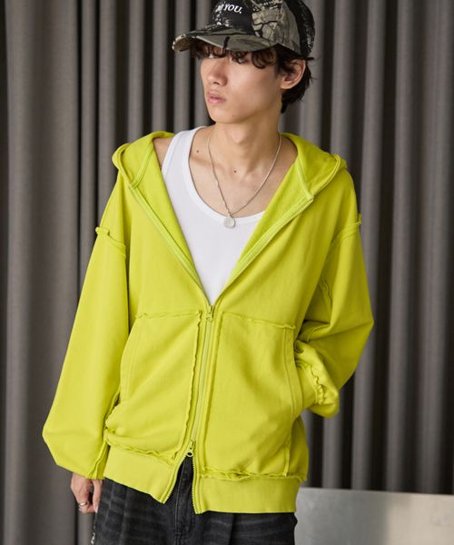 PAGEBOY 【PBLIM】リメイクフウジップパーカー イエロー S LIM ページボーイ 594813 and ST アンドエスティ(旧ドットエスティ) PAGEBOY 【PBLIM】リメイクフウジップパーカー イエロー S LIM ページボーイ 594813 and ST アンドエスティ(旧ドットエスティ)