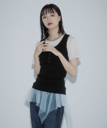 チュールヘムトップス | [公式]ページボーイ(PAGEBOY)通販