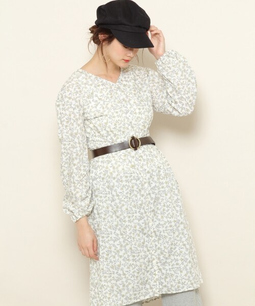 ヴィンテージ小花柄ワンピース 公式 ページボーイ Pageboy 通販