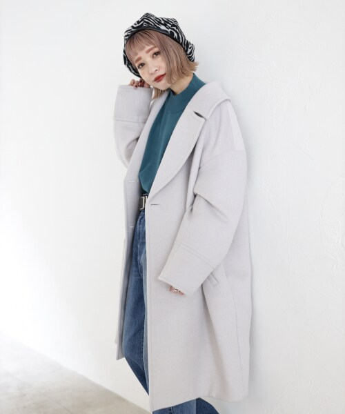 ウールコクーンチェスターコート 公式 ページボーイ Pageboy 通販