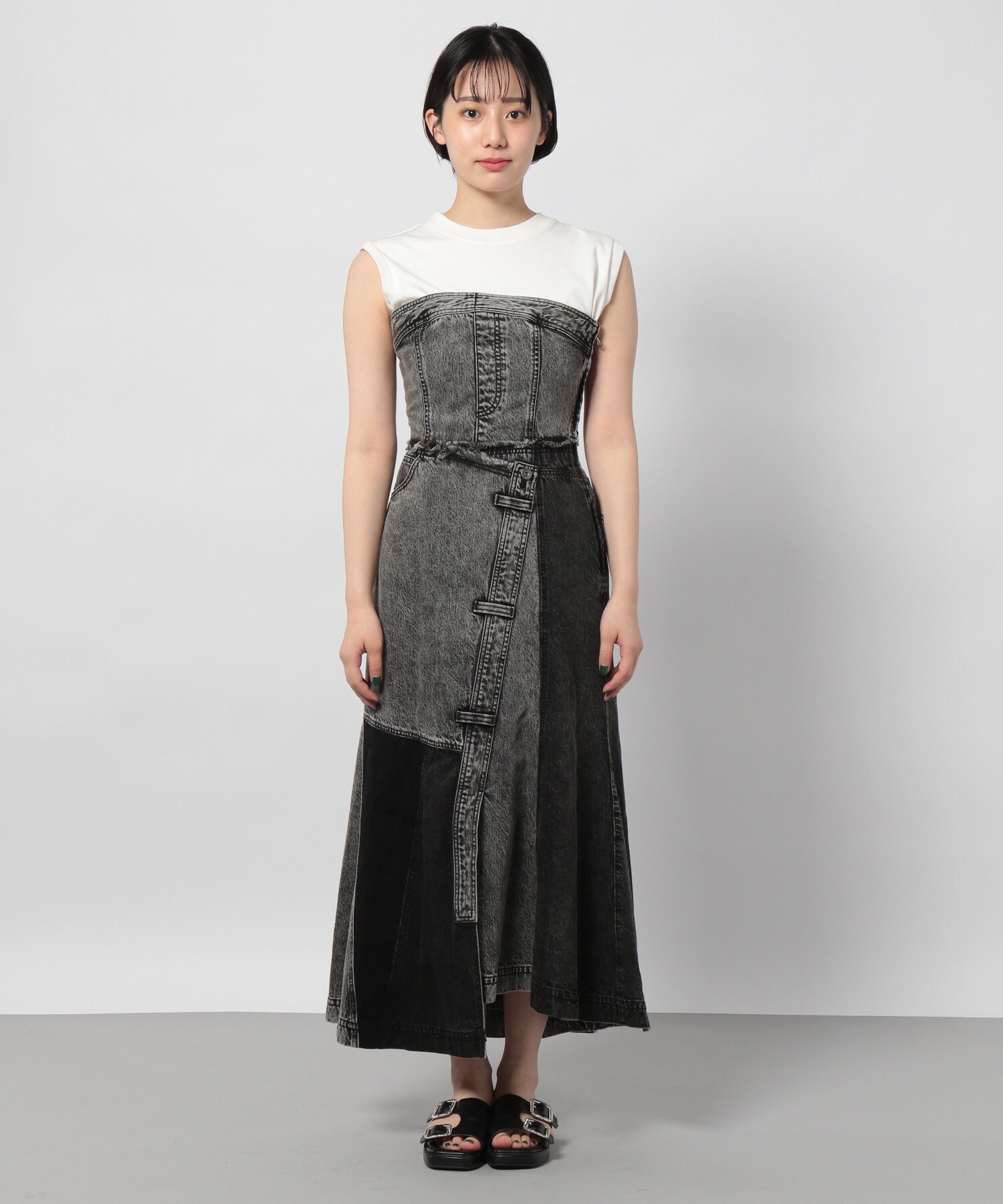 信頼 Page Boy ケミカルデニムワンピース タグ付き ランキング受賞