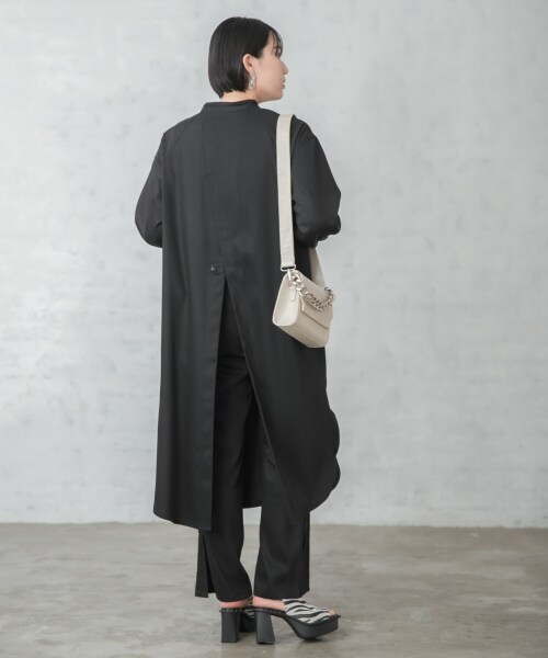 バックスリットシャツワンピース 公式 ページボーイ Pageboy 通販