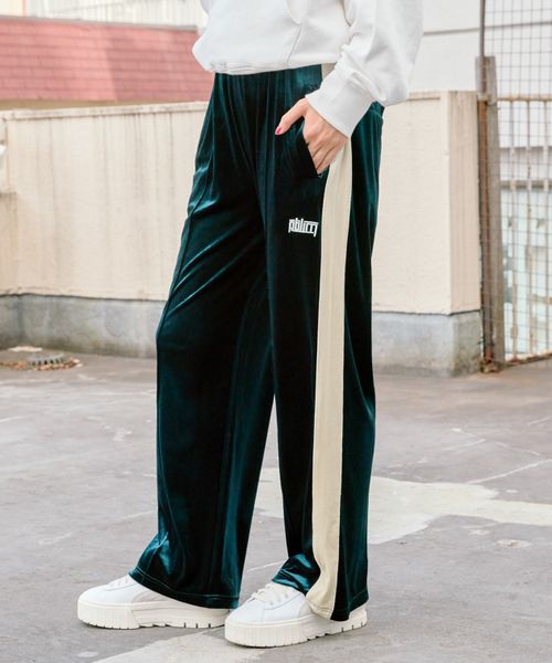 6(ROKU)＞ RD VELOUR PANTS ベロア パンツ | ortigueiramais.com.br