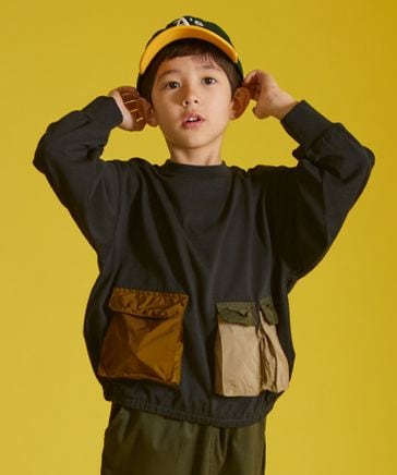 PAIRMANON STREET】フィッシング アウトドア 異素材 マルチポケット  