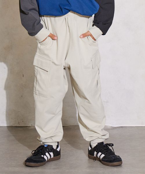 pairmanon マルチファンクション 吸水速乾 カーゴ パンツ【PAIRMANON STREET】 オフホワイト ボーイズボトムス_PS ペアマノン 140893 and ST アンドエスティ(旧ドットエスティ) pairmanon マルチファンクション 吸水速乾 カーゴ パンツ【PAIRMANON STREET】 オフホワイト ボーイズボトムス_PS ペアマノン 140893 and ST アンドエスティ(旧ドットエスティ)
