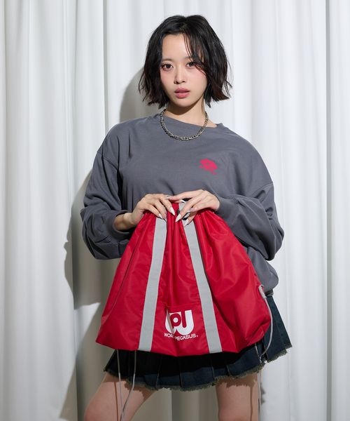 pairmanon 【shrita】【限定カラーあり】【ワールドペガサス×SHRITAコラボ】3WAYオリジナルバッグ レッド FREE Jr_girlsグッズ_SR ペアマノン 252046 and ST アンドエスティ(旧ドットエスティ) pairmanon 【shrita】【限定カラーあり】【ワールドペガサス×SHRITAコラボ】3WAYオリジナルバッグ レッド FREE Jr_girlsグッズ_SR ペアマノン 252046 and ST アンドエスティ(旧ドットエスティ)