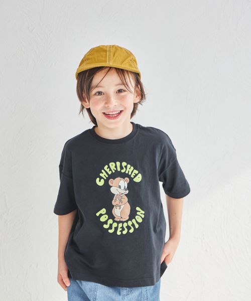 pairmanon 【一部予約】【綿100%】【リンクコーデ】オリジナル ポップ グラフィック 半袖 Tシャツ チャコールグレー ユニセックスインナー_PM ペアマノン 252193 and ST アンドエスティ(旧ドットエスティ) pairmanon 【一部予約】【綿100%】【リンクコーデ】オリジナル ポップ グラフィック 半袖 Tシャツ チャコールグレー ユニセックスインナー_PM ペアマノン 252193 and ST アンドエスティ(旧ドットエスティ)