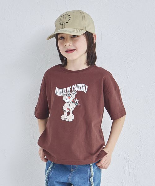 pairmanon 【綿100%】【リンクコーデ】オリジナル ポップ グラフィック 半袖 Tシャツ ベージュ ユニセックスインナー_PM ペアマノン 252193 and ST アンドエスティ(旧ドットエスティ) pairmanon 【綿100%】【リンクコーデ】オリジナル ポップ グラフィック 半袖 Tシャツ ベージュ ユニセックスインナー_PM ペアマノン 252193 and ST アンドエスティ(旧ドットエスティ)