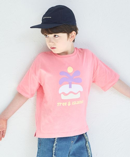 pairmanon 【一部予約】【綿100%】【リンクコーデ】オリジナル シンプル グラフィック 半袖 Tシャツ ピンク ユニセックスインナー_PM ペアマノン 252200 and ST アンドエスティ(旧ドットエスティ) pairmanon 【一部予約】【綿100%】【リンクコーデ】オリジナル シンプル グラフィック 半袖 Tシャツ ピンク ユニセックスインナー_PM ペアマノン 252200 and ST アンドエスティ(旧ドットエスティ)