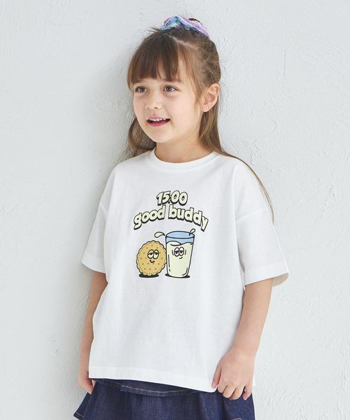 pairmanon 【綿100%】オリジナル フードプリント 半袖 Tシャツ ホワイト ユニセックスインナー_PM ペアマノン 252203 and ST アンドエスティ(旧ドットエスティ) pairmanon 【綿100%】オリジナル フードプリント 半袖 Tシャツ ホワイト ユニセックスインナー_PM ペアマノン 252203 and ST アンドエスティ(旧ドットエスティ)
