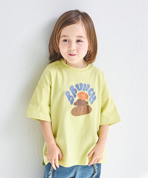 pairmanon 【一部予約】【綿100%】オリジナル フードプリント 半袖 Tシャツ グリーン ユニセックスインナー_PM ペアマノン 252203 and ST アンドエスティ(旧ドットエスティ) pairmanon 【一部予約】【綿100%】オリジナル フードプリント 半袖 Tシャツ グリーン ユニセックスインナー_PM ペアマノン 252203 and ST アンドエスティ(旧ドットエスティ)