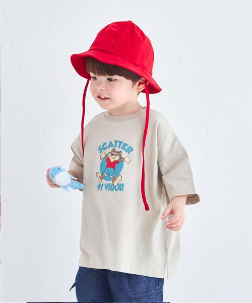 pairmanon 【綿100%】オリジナル アニマルプリント 半袖Tシャツ オレンジ ユニセックスインナー_PM ペアマノン 252205 and ST アンドエスティ(旧ドットエスティ) pairmanon 【綿100%】オリジナル アニマルプリント 半袖Tシャツ オレンジ ユニセックスインナー_PM ペアマノン 252205 and ST アンドエスティ(旧ドットエスティ)