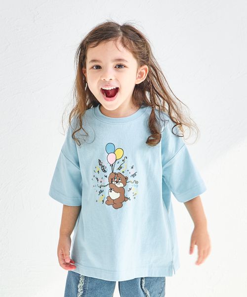pairmanon 【新色追加】【綿100%】オリジナル アニマルプリント 半袖Tシャツ ブルー ユニセックスインナー_PM ペアマノン 252205 and ST アンドエスティ(旧ドットエスティ) pairmanon 【新色追加】【綿100%】オリジナル アニマルプリント 半袖Tシャツ ブルー ユニセックスインナー_PM ペアマノン 252205 and ST アンドエスティ(旧ドットエスティ)