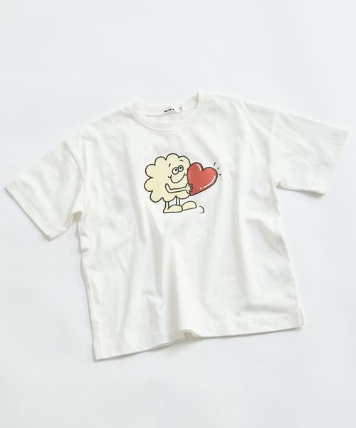 pairmanon 【一部予約】【綿100%】【リンクコーデ】オリジナル カジュアル グラフィック Tシャツ オフホワイト ユニセックスインナー_PM ペアマノン 252207 and ST アンドエスティ(旧ドットエスティ) pairmanon 【一部予約】【綿100%】【リンクコーデ】オリジナル カジュアル グラフィック Tシャツ オフホワイト ユニセックスインナー_PM ペアマノン 252207 and ST アンドエスティ(旧ドットエスティ)