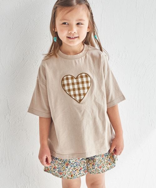 pairmanon 【綿100%】異素材モチーフ ガールズ アソート 半袖Tシャツ オレンジ ガールズインナー_PM ペアマノン 252283 and ST アンドエスティ(旧ドットエスティ) pairmanon 【綿100%】異素材モチーフ ガールズ アソート 半袖Tシャツ オレンジ ガールズインナー_PM ペアマノン 252283 and ST アンドエスティ(旧ドットエスティ)