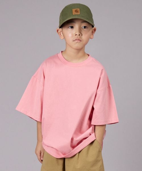 pairmanon 【PAIRMANON STREET】無地 シンプル クレイジー 半袖 Tシャツ/キッズ ピンク ボーイズインナー_PS ペアマノン 282577 and ST アンドエスティ(旧ドットエスティ) pairmanon 【PAIRMANON STREET】無地 シンプル クレイジー 半袖 Tシャツ/キッズ ピンク ボーイズインナー_PS ペアマノン 282577 and ST アンドエスティ(旧ドットエスティ)