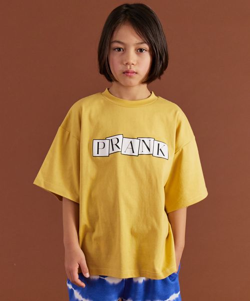 pairmanon 【PAIRMANON STREET】オリジナル ストリート プリント 半袖 Tシャツ イエロー ボーイズインナー_PS ペアマノン 282586 and ST アンドエスティ(旧ドットエスティ) pairmanon 【PAIRMANON STREET】オリジナル ストリート プリント 半袖 Tシャツ イエロー ボーイズインナー_PS ペアマノン 282586 and ST アンドエスティ(旧ドットエスティ)