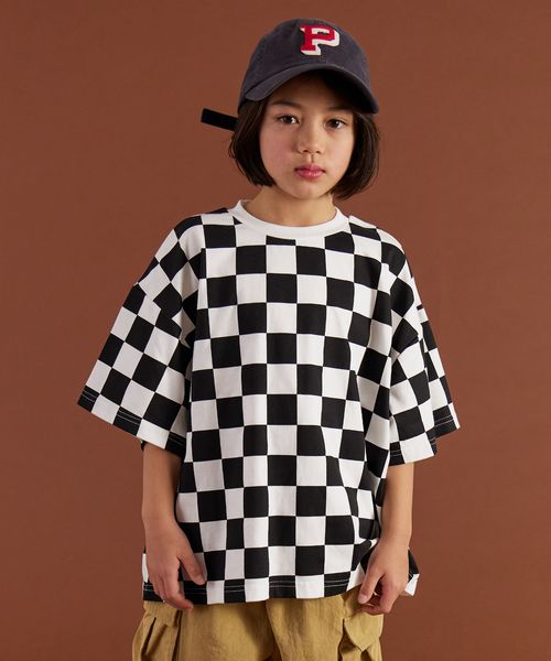 pairmanon 【PAIRMANON STREET】総柄 オリジナル プリント 半袖 Tシャツ チャコールグレー ボーイズインナー_PS ペアマノン 282596 and ST アンドエスティ(旧ドットエスティ) pairmanon 【PAIRMANON STREET】総柄 オリジナル プリント 半袖 Tシャツ チャコールグレー ボーイズインナー_PS ペアマノン 282596 and ST アンドエスティ(旧ドットエスティ)