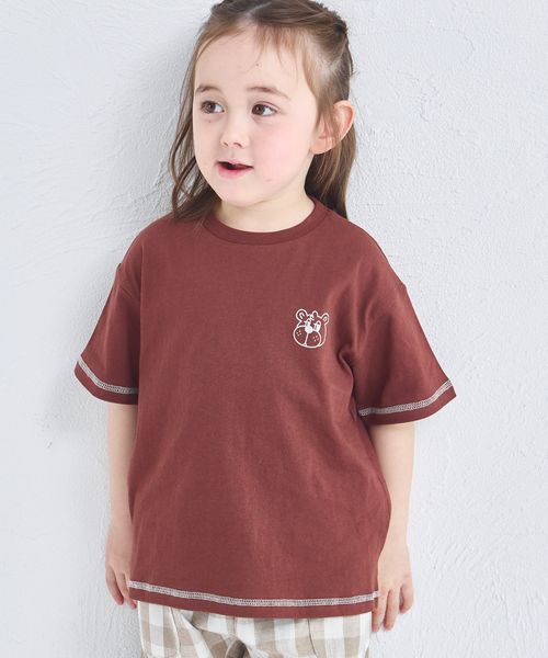 pairmanon 【リンクコーデ】アソート ビッグシルエット 半袖Tシャツ ベージュ ユニセックスインナー_PM ペアマノン 286454 and ST アンドエスティ(旧ドットエスティ) pairmanon 【リンクコーデ】アソート ビッグシルエット 半袖Tシャツ ベージュ ユニセックスインナー_PM ペアマノン 286454 and ST アンドエスティ(旧ドットエスティ)