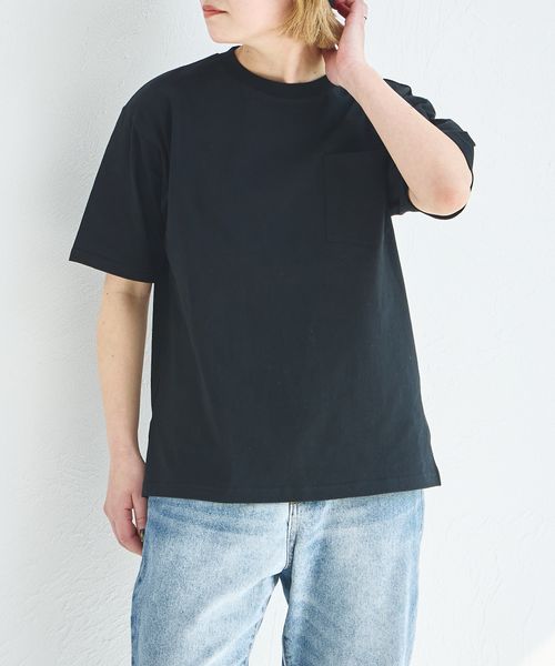 pairmanon 【リンクコーデ】【大人ユニセックス】胸ポケット ビッグシルエット 半袖Tシャツ ブラック L 大人_PM ペアマノン 286460 and ST アンドエスティ(旧ドットエスティ) pairmanon 【リンクコーデ】【大人ユニセックス】胸ポケット ビッグシルエット 半袖Tシャツ ブラック L 大人_PM ペアマノン 286460 and ST アンドエスティ(旧ドットエスティ)