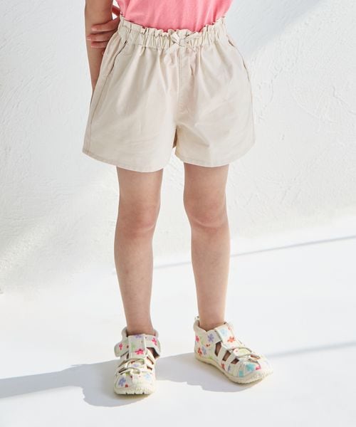 pairmanon ウエストリボン ショートパンツ ナチュラル ガールズボトムス_PM ペアマノン 288570 and ST アンドエスティ(旧ドットエスティ) pairmanon ウエストリボン ショートパンツ ナチュラル ガールズボトムス_PM ペアマノン 288570 and ST アンドエスティ(旧ドットエスティ)