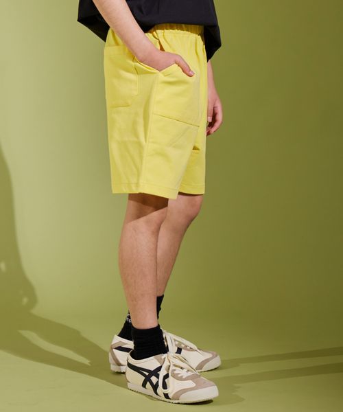 pairmanon 【PAIRMANON STREET】マルチファンクション 吸水速乾 ショート パンツ イエロー ボーイズボトムス_PS ペアマノン 290912 and ST アンドエスティ(旧ドットエスティ) pairmanon 【PAIRMANON STREET】マルチファンクション 吸水速乾 ショート パンツ イエロー ボーイズボトムス_PS ペアマノン 290912 and ST アンドエスティ(旧ドットエスティ)