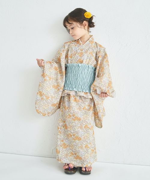 pairmanon 【限定カラーあり】【簡単着付け】【リンクコーデ】2WAYガールズ浴衣/キッズ イエロー ガールズグッズ_PM ペアマノン 322951 and ST アンドエスティ(旧ドットエスティ) pairmanon 【限定カラーあり】【簡単着付け】【リンクコーデ】2WAYガールズ浴衣/キッズ イエロー ガールズグッズ_PM ペアマノン 322951 and ST アンドエスティ(旧ドットエスティ)