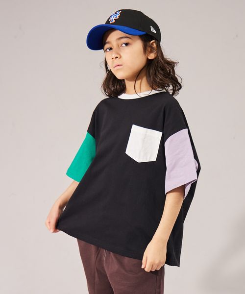 pairmanon 【遮熱】【PAIRMANON STREET】無地 配色 半袖 オーバーサイズ Tシャツ チャコールグレー ボーイズインナー_PS ペアマノン 326215 and ST アンドエスティ(旧ドットエスティ) pairmanon 【遮熱】【PAIRMANON STREET】無地 配色 半袖 オーバーサイズ Tシャツ チャコールグレー ボーイズインナー_PS ペアマノン 326215 and ST アンドエスティ(旧ドットエスティ)