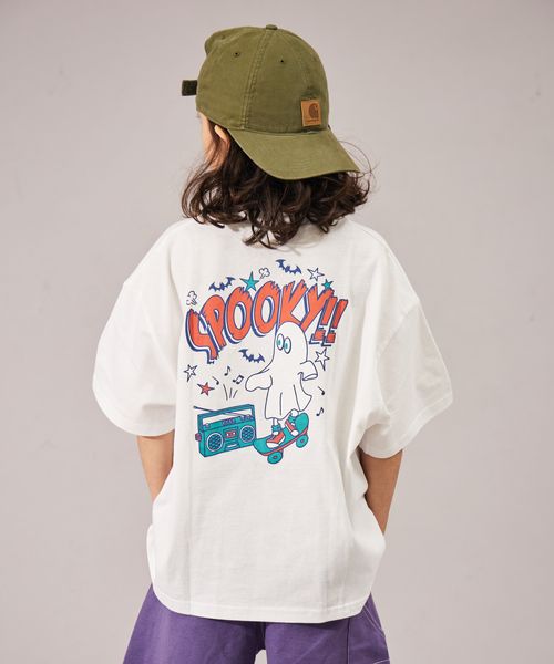 遮熱】【PAIRMANON STREET】プリント 半袖 オーバーサイズ T 遮熱】【PAIRMANON STREET】プリント 半袖 オーバーサイズ T