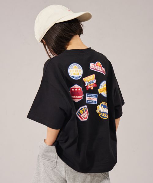 pairmanon 【遮熱】【PAIRMANON STREET】プリント 半袖 オーバーサイズ Tシャツ チャコールグレー ボーイズインナー_PS ペアマノン 326218 and ST アンドエスティ(旧ドットエスティ) pairmanon 【遮熱】【PAIRMANON STREET】プリント 半袖 オーバーサイズ Tシャツ チャコールグレー ボーイズインナー_PS ペアマノン 326218 and ST アンドエスティ(旧ドットエスティ)
