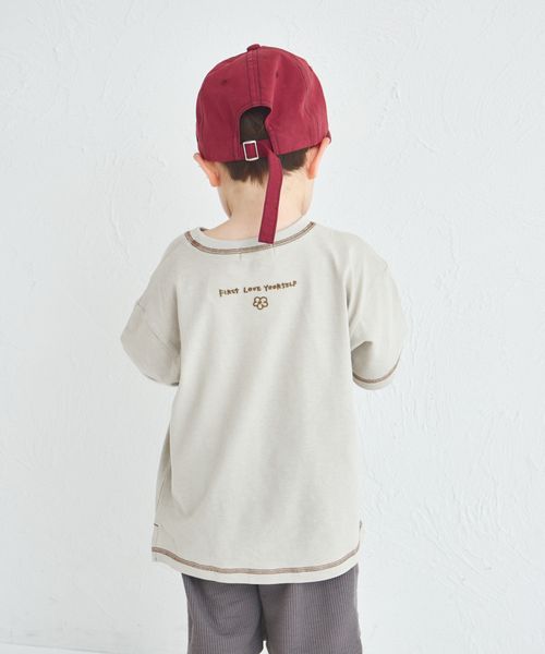 pairmanon 【UVカット】【吸水速乾】【ひんやり】サマーファンクション バック刺繍 配色ステッチ 半袖Tシャツ イエロー ガールズインナー_PM ペアマノン 326280 and ST アンドエスティ(旧ドットエスティ) pairmanon 【UVカット】【吸水速乾】【ひんやり】サマーファンクション バック刺繍 配色ステッチ 半袖Tシャツ イエロー ガールズインナー_PM ペアマノン 326280 and ST アンドエスティ(旧ドットエスティ)