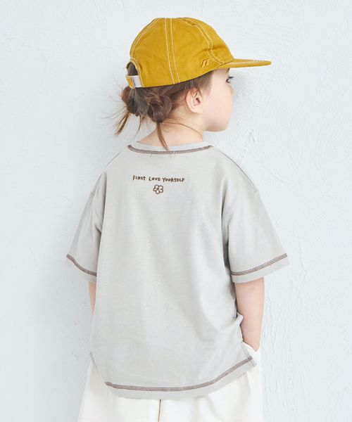 pairmanon 【UVカット】【吸水速乾】【ひんやり】サマーファンクション バック刺繍 配色ステッチ 半袖Tシャツ イエロー ガールズインナー_PM ペアマノン 326280 and ST アンドエスティ(旧ドットエスティ) pairmanon 【UVカット】【吸水速乾】【ひんやり】サマーファンクション バック刺繍 配色ステッチ 半袖Tシャツ イエロー ガールズインナー_PM ペアマノン 326280 and ST アンドエスティ(旧ドットエスティ)