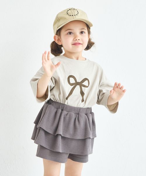 pairmanon 【UVカット】【吸水速乾】【ひんやり】サマーファンクション ガーリープリント半袖Tシャツ イエロー ガールズインナー_PM ペアマノン 326282 and ST アンドエスティ(旧ドットエスティ) pairmanon 【UVカット】【吸水速乾】【ひんやり】サマーファンクション ガーリープリント半袖Tシャツ イエロー ガールズインナー_PM ペアマノン 326282 and ST アンドエスティ(旧ドットエスティ)
