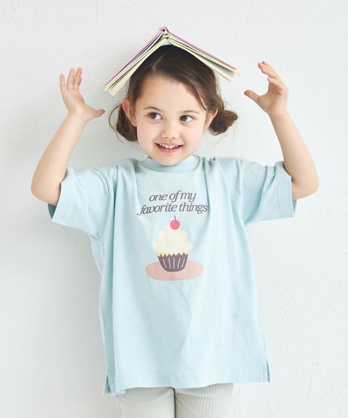 pairmanon 【UVカット】【吸水速乾】【ひんやり】サマーファンクション ガーリープリント半袖Tシャツ ライトブルー ガールズインナー_PM ペアマノン 326282 and ST アンドエスティ(旧ドットエスティ) pairmanon 【UVカット】【吸水速乾】【ひんやり】サマーファンクション ガーリープリント半袖Tシャツ ライトブルー ガールズインナー_PM ペアマノン 326282 and ST アンドエスティ(旧ドットエスティ)