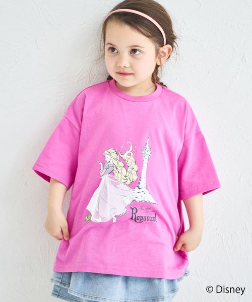 pairmanon 【Disney】【ディズニープリンセス】モチーフ付き キャラクタープリント 半袖Tシャツ パープル ガールズインナー_PM ペアマノン 326669 and ST アンドエスティ(旧ドットエスティ) pairmanon 【Disney】【ディズニープリンセス】モチーフ付き キャラクタープリント 半袖Tシャツ パープル ガールズインナー_PM ペアマノン 326669 and ST アンドエスティ(旧ドットエスティ)