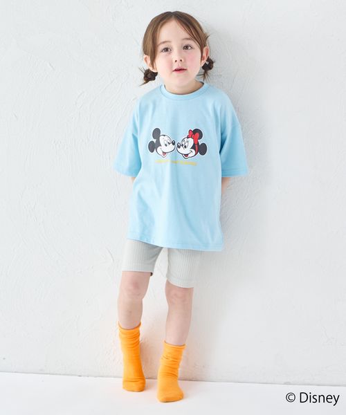 pairmanon 【Disney】【ディズニー】キャラクタープリント 半袖Tシャツ ライトブルー ユニセックスインナー_PM ペアマノン 326670 and ST アンドエスティ(旧ドットエスティ) pairmanon 【Disney】【ディズニー】キャラクタープリント 半袖Tシャツ ライトブルー ユニセックスインナー_PM ペアマノン 326670 and ST アンドエスティ(旧ドットエスティ)