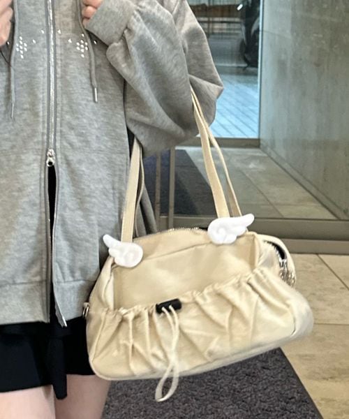 pairmanon 【shrita】ドローポケットBAG ライトベージュ FREE Jr_girlsグッズ_SR ペアマノン 327121 and ST アンドエスティ(旧ドットエスティ) pairmanon 【shrita】ドローポケットBAG ライトベージュ FREE Jr_girlsグッズ_SR ペアマノン 327121 and ST アンドエスティ(旧ドットエスティ)