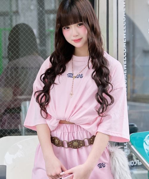 pairmanon 【shrita】SHRITAロゴTシャツ ピンク M Jr_girlsインナー_SR ペアマノン 453095 and ST アンドエスティ(旧ドットエスティ) pairmanon 【shrita】SHRITAロゴTシャツ ピンク M Jr_girlsインナー_SR ペアマノン 453095 and ST アンドエスティ(旧ドットエスティ)