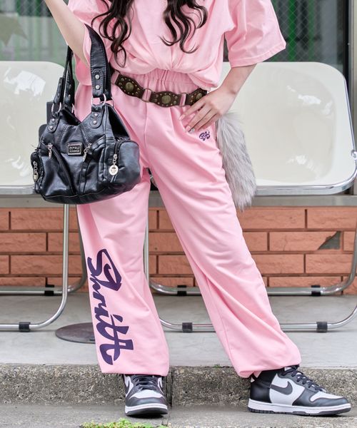 pairmanon 【shrita】SHRITAロゴスウェットパンツ ピンク S Jr_girlsボトムス_SR ペアマノン 453096 and ST アンドエスティ(旧ドットエスティ) pairmanon 【shrita】SHRITAロゴスウェットパンツ ピンク S Jr_girlsボトムス_SR ペアマノン 453096 and ST アンドエスティ(旧ドットエスティ)