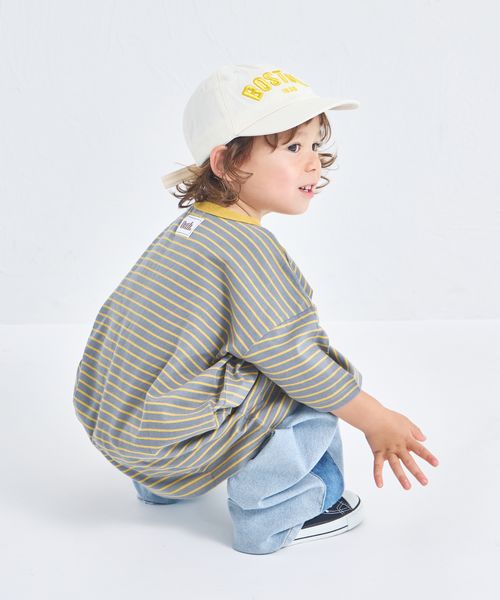 pairmanon 【新色追加】ビックシルエット バックタグ付き カラーボーダー 半袖Tシャツ ライトグレー ユニセックスインナー_PM ペアマノン 497974 and ST アンドエスティ(旧ドットエスティ) pairmanon 【新色追加】ビックシルエット バックタグ付き カラーボーダー 半袖Tシャツ ライトグレー ユニセックスインナー_PM ペアマノン 497974 and ST アンドエスティ(旧ドットエスティ)
