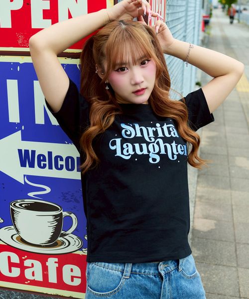 pairmanon 【shrita】キラキラアソートラメロゴTシャツ ブラック S Jr_girlsインナー_SR ペアマノン 572466 and ST アンドエスティ(旧ドットエスティ) pairmanon 【shrita】キラキラアソートラメロゴTシャツ ブラック S Jr_girlsインナー_SR ペアマノン 572466 and ST アンドエスティ(旧ドットエスティ)
