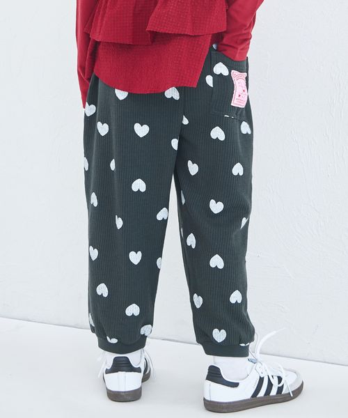 pairmanon 【軽ふわっふる】【セットアップ着用可能】ガールズ アソート ワッフル バルーンパンツ ブラック ガールズボトムス_PM ペアマノン 578499 and ST アンドエスティ(旧ドットエスティ) pairmanon 【軽ふわっふる】【セットアップ着用可能】ガールズ アソート ワッフル バルーンパンツ ブラック ガールズボトムス_PM ペアマノン 578499 and ST アンドエスティ(旧ドットエスティ)