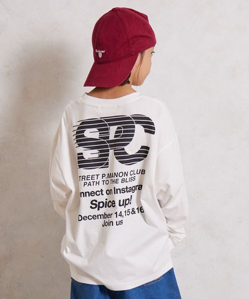 pairmanon 【綿100%】バックプリント 長袖 Tシャツ【PAIRMANON STREET】 ホワイト ボーイズインナー_PS ペアマノン 579807 and ST アンドエスティ(旧ドットエスティ) pairmanon 【綿100%】バックプリント 長袖 Tシャツ【PAIRMANON STREET】 ホワイト ボーイズインナー_PS ペアマノン 579807 and ST アンドエスティ(旧ドットエスティ)