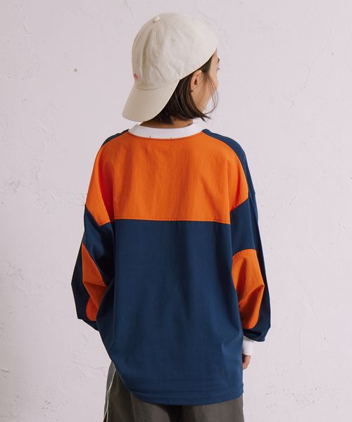 pairmanon エルボーパッチ 長袖 Tシャツ【PAIRMANON STREET】 ネイビー ボーイズインナー_PS ペアマノン 579813 and ST アンドエスティ(旧ドットエスティ) pairmanon エルボーパッチ 長袖 Tシャツ【PAIRMANON STREET】 ネイビー ボーイズインナー_PS ペアマノン 579813 and ST アンドエスティ(旧ドットエスティ)