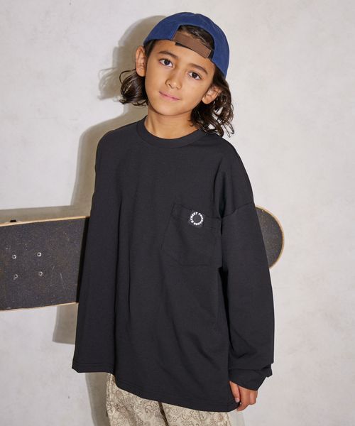 pairmanon マルチファンクション 吸水速乾 長袖 Tシャツ【PAIRMANON STREET】 ブラック ボーイズインナー_PS ペアマノン 581956 and ST アンドエスティ(旧ドットエスティ) pairmanon マルチファンクション 吸水速乾 長袖 Tシャツ【PAIRMANON STREET】 ブラック ボーイズインナー_PS ペアマノン 581956 and ST アンドエスティ(旧ドットエスティ)