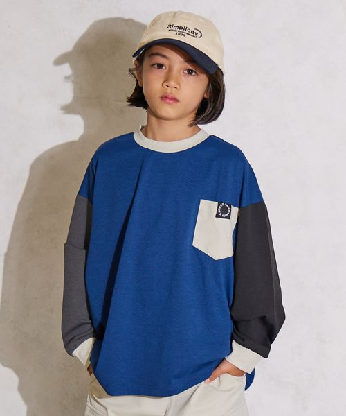 pairmanon マルチファンクション 吸水速乾 長袖 Tシャツ【PAIRMANON STREET】 ネイビー ボーイズインナー_PS ペアマノン 581956 and ST アンドエスティ(旧ドットエスティ) pairmanon マルチファンクション 吸水速乾 長袖 Tシャツ【PAIRMANON STREET】 ネイビー ボーイズインナー_PS ペアマノン 581956 and ST アンドエスティ(旧ドットエスティ)