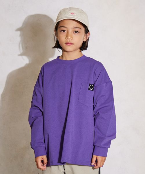 pairmanon マルチファンクション 吸水速乾 長袖 Tシャツ【PAIRMANON STREET】 パープル ボーイズインナー_PS ペアマノン 581956 and ST アンドエスティ(旧ドットエスティ) pairmanon マルチファンクション 吸水速乾 長袖 Tシャツ【PAIRMANON STREET】 パープル ボーイズインナー_PS ペアマノン 581956 and ST アンドエスティ(旧ドットエスティ)