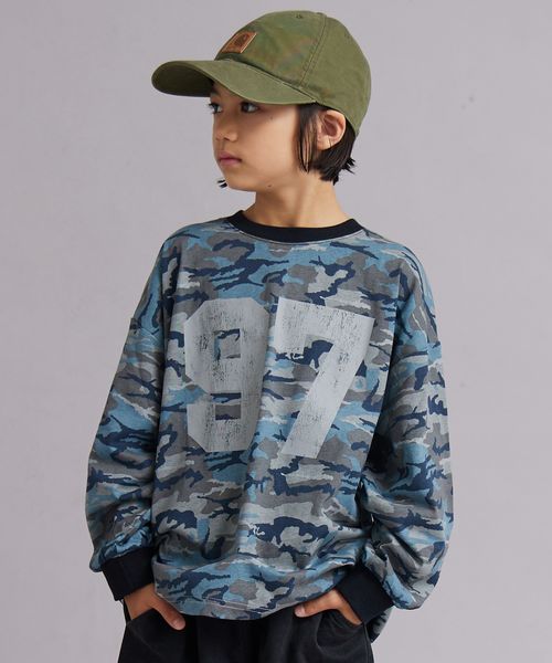 pairmanon ナンバリング 長袖 Tシャツ【PAIRMANON STREET】 ライトグレー ボーイズインナー_PS ペアマノン 581961 and ST アンドエスティ(旧ドットエスティ) pairmanon ナンバリング 長袖 Tシャツ【PAIRMANON STREET】 ライトグレー ボーイズインナー_PS ペアマノン 581961 and ST アンドエスティ(旧ドットエスティ)