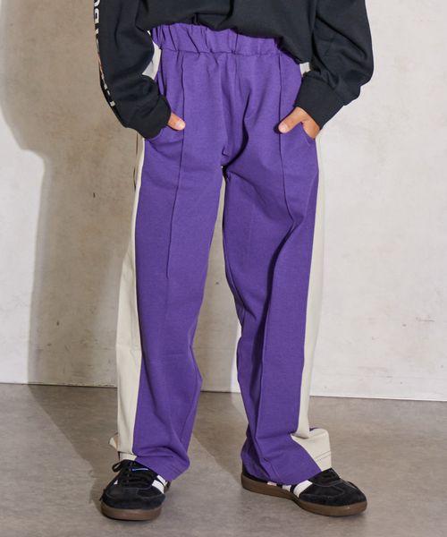 pairmanon マルチファンクション 吸水速乾 ストレート 切り替え パンツ【PAIRMANON STREET】 パープル ボーイズボトムス_PS ペアマノン 582108 and ST アンドエスティ(旧ドットエスティ) pairmanon マルチファンクション 吸水速乾 ストレート 切り替え パンツ【PAIRMANON STREET】 パープル ボーイズボトムス_PS ペアマノン 582108 and ST アンドエスティ(旧ドットエスティ)