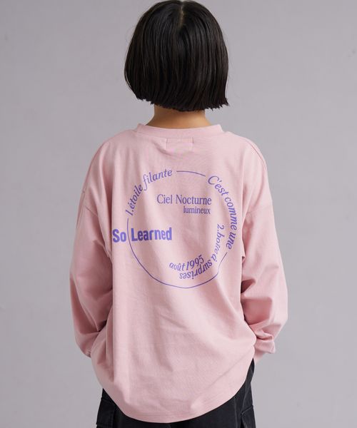 pairmanon アソート グラフィック 長袖 Tシャツ【PAIRMANON STREET】 ピンク ボーイズインナー_PS ペアマノン 582201 and ST アンドエスティ(旧ドットエスティ) pairmanon アソート グラフィック 長袖 Tシャツ【PAIRMANON STREET】 ピンク ボーイズインナー_PS ペアマノン 582201 and ST アンドエスティ(旧ドットエスティ)